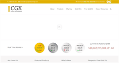 Desktop Screenshot of capitalgoldexchange.com